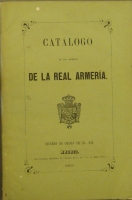 Portada de libro Cat�logo De Los Objetos De La Real Armer�a
