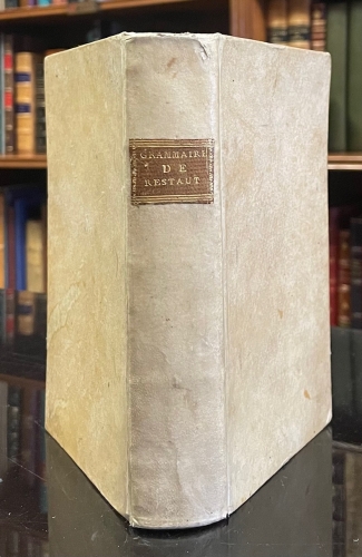 Portada de Principes G�n�raux et Raisonn�s de La Grammaire Fran�oise. - Restaut