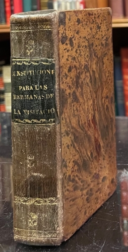 Portada de Regla de San Agust�n, y Constituciones para las Hermanas Religiosas de La Visitaci�n