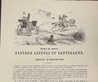 Portada de libro Train de S�ret� Syst�me Lef�vre et Sautereaux. Brevet d'invention