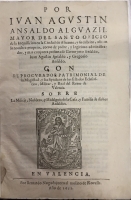 Portada de libro En la Causa de Nobleza y Milicia de Luis Donblasco contra el...
