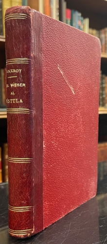 Portada de Del Weser al V�stula. Cartas sobre la Marina Alemana - Eduardo Lockroy