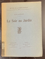 Portada de libro Le Soir au Jardin