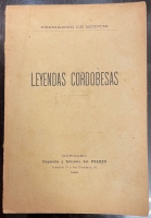Portada de libro Leyendas Cordobesas