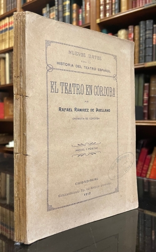 Portada de El Teatro en C�rdoba - Rafael Ramirez de Arellano