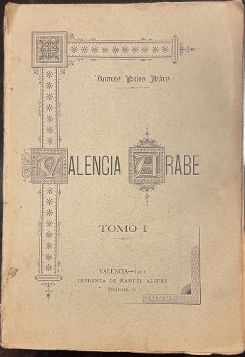 Portada de Valencia �rabe - Andr�s Piles Ib�rs