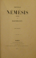 Portada de libro Nouvelle N�mesis Satires