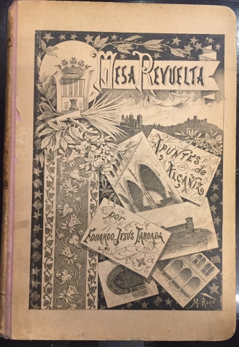 Portada de Mesa Revuelta. Apuntes de Alca�iz. - Eduardo Jes�s Taboada Caba�ero