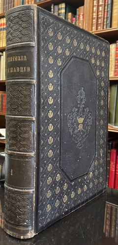 Portada de Historia de la Villa y Corte de Madrid. Tomo I - Jos� Amador de los Rios y Juan de Dios de la Rada y Delgado