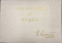Portada de libro Diez Estampas de Madrid