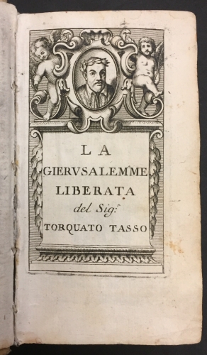 Portada de La Gierusalemme Liberata. Il Goffredo, Poema Heroico - Torquato Tasso