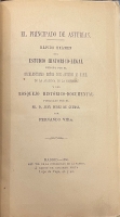 Portada de libro El Principado de Asturias. R�pido Ex�men del Estudio Hist�rico-Legal...