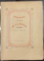 Portada de libro Memoria Hist�rica de la Inundaci�n de la Ribera de Valencia en los...