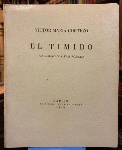 Portada de El T�mido.  - Victor Maria Cortezo
