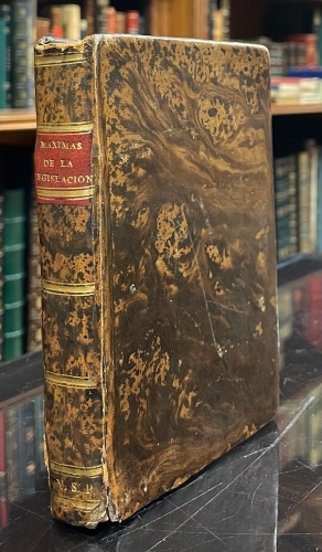 Portada de M�ximas y Principios de la Legislaci�n Universal - Antonio Alcal� Galiano