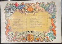 Portada de libro Colecci�n de Aucas. Falla Joaquin Costa-Conde Altea. A�o 1978