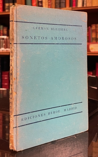 Portada de Sonetos Amorosos - German Bleiberg