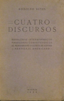 Portada de libro Cuatro Discursos, Problemas Interhisp�nicos . Problemas...