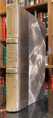 Portada de Histoire du Chevalier des Grieux et de Manon Lescaut - L'Abb� Pr�vost