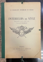 Portada de libro La Dcoration Intrieure en France. Intrieurs de Style