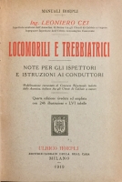 Portada de libro Locomobili e Trebbiatrici. Note per gli Ispettori e instruzioni ai...