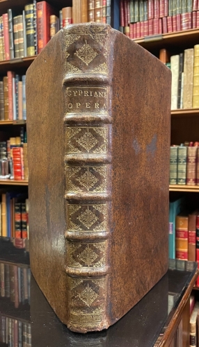 Portada de D. Caecilii Cypriani Carthaginiensis Episcopi, Totius Africae prismatis ac gloriosissimi Martyris Opera - San Cipriano, Saint Cyprian