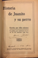 Portada de libro Historia de Juanito y su perro