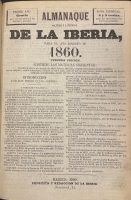 Portada de libro Almanaque Poltico y Literario de La Iberia, para el ao bisiesto de...