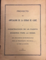 Portada de libro Proyecto de Ampliaci�n de la Ciudad de Cadiz y Construcci�n de un...