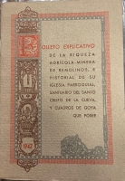 Portada de libro Folleto Explicativo de la Riqueza Agr�cola-Minera de Remolinos...