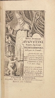 Portada de libro Divi Aurelii Augustini Hippon Episcopi Meditationes soliloquia et...
