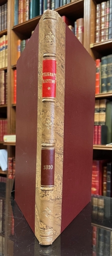 Portada de Tel�grafo Mar�timo para el uso de los buques de S.M. - Bonifacio de Tosta