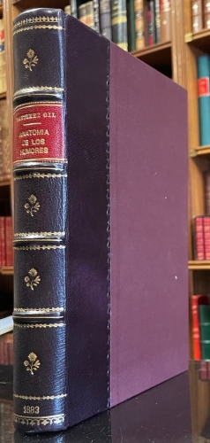 Portada de Tratado de Anatomia de los Humores � de la Hidrologia Organica General del cuerpo humano - Elias Martinez y Gil