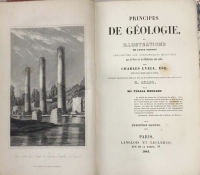Portada de libro Principes de Geologie ou illustrations de cette science