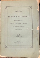 Portada de libro Cortes de los Antiguos Reinos de Leon y de Castilla. Introducci�n...