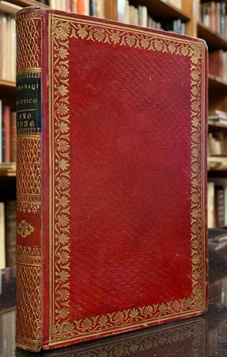Portada de Almanaque Nautico y Efem�rides Astron�micas para el a�o de 1836, calculadas de orden de S.M para el Observatorio Real de Marina de la Ciudad de San Fernando