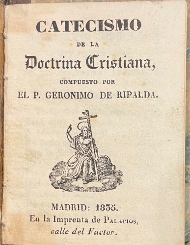 Portada de Catecismo de la Doctrina Cristiana - Geronimo de Ripalda