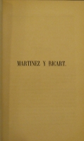 Portada de libro Martinez y Ricart