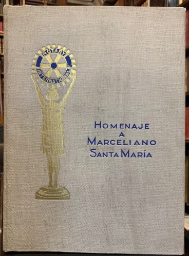 Portada de Homenaje a Marceliano Santa Maria