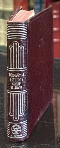 Portada de Estudios sobre el Amor. Crisolin n� 3 - Ortega y Gasset