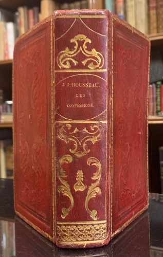 Portada de Les Confessions - J. J. Rousseau