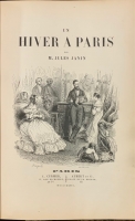 Portada de libro Un Hiver a Paris
