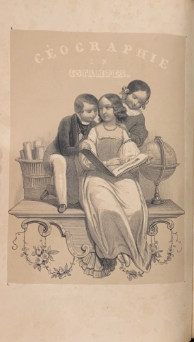 Portada de G�ographie en Estampes - Richomme et Alfred Van-Hold