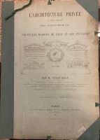 Portada de libro L' Architecture Priv�e au XIX Siecle sous Napoleon III. Nouvelles...