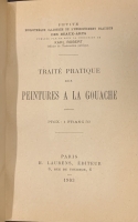 Portada de libro Trait� Pratique des Peintures a la Gouache