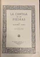 Portada de libro La C�ntiga de las Piedras