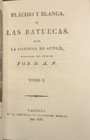 Portada de libro Pl�cido y Blanca � Las Batuecas