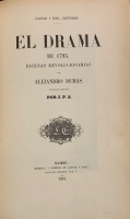 Portada de libro El Drama de 1793. Escenas Revolucionarias