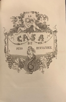 Portada de libro La Casa de Pero-Hernandez. Leyenda espa�ola