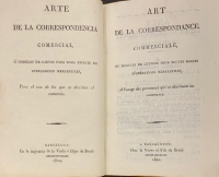 Portada de libro Arte de la Correspondencia Comercial  Modelos de cartas para toda...